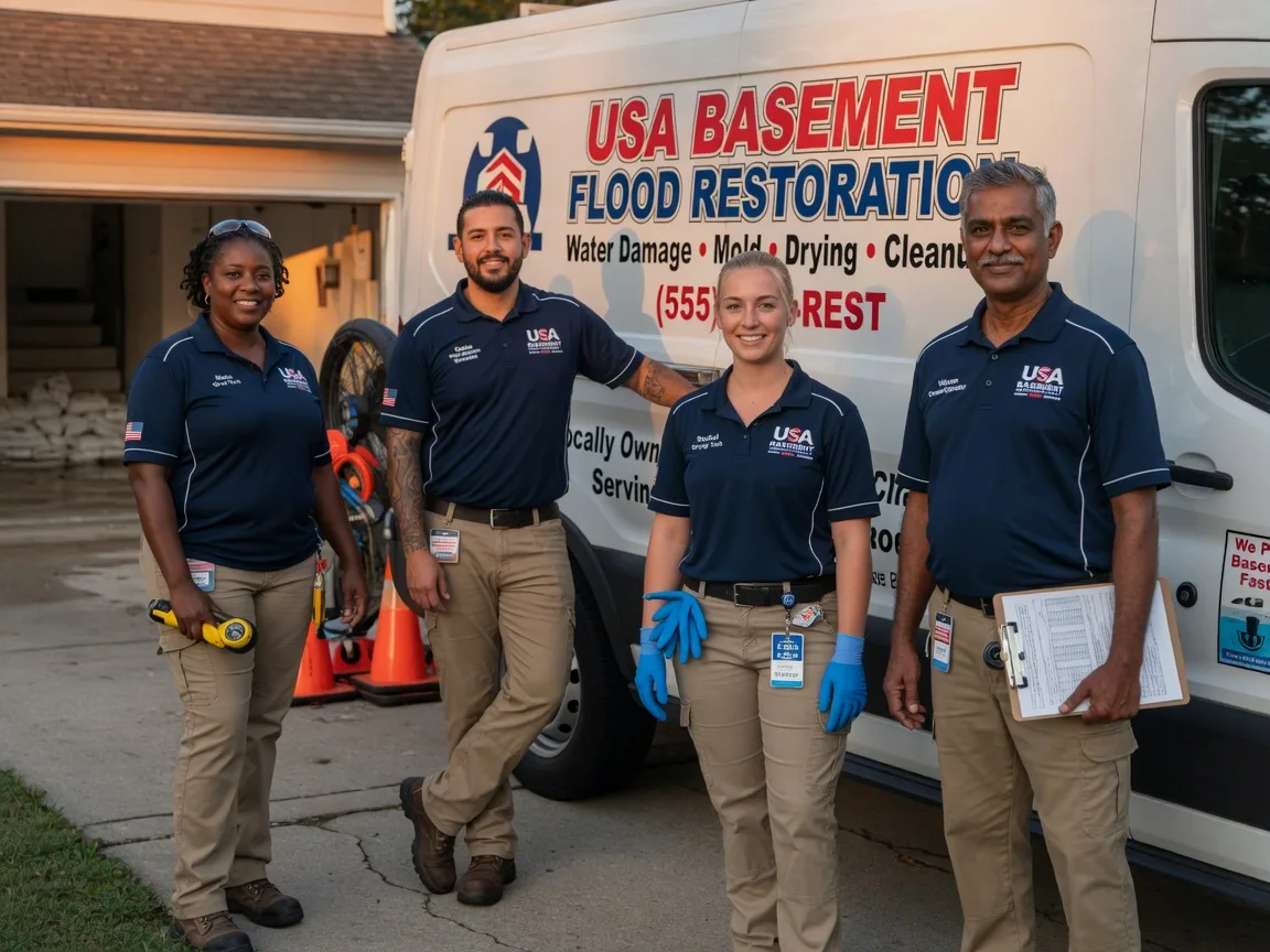Basement Flood Cleanup company in Tioga, ND