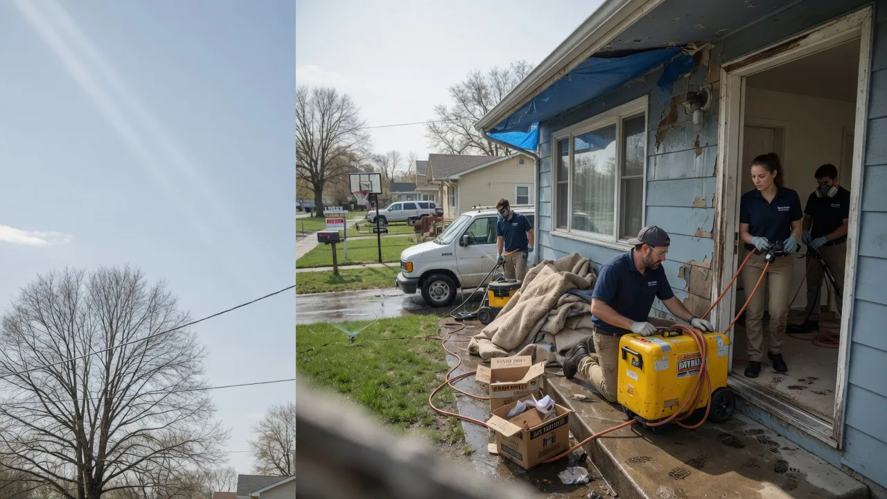 Basement Flood Cleanup in Tioga, ND near me